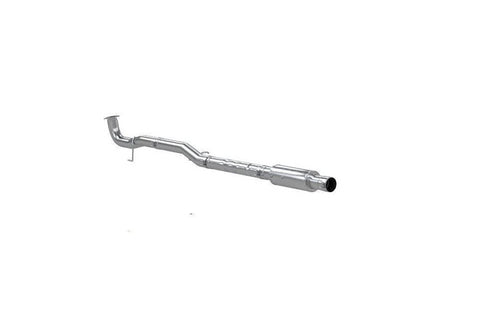 2017-2023 Duramax 6.6 Stainless Steel 4" Race Pipe - WITH MUFFLER