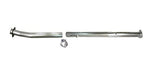 2023-2024 Ford 6.7 Stainless Steel Race Pipe - 4" - WITH MUFFLER